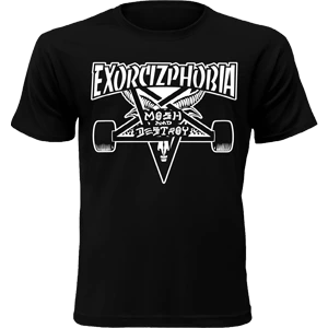 exorcizphobia triko mosh and destroy černé